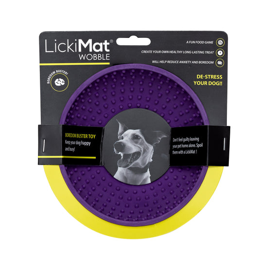 LickiMat Wobble Purple 16cm