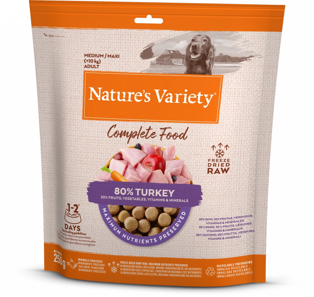 Nature's Variety Complete Dinner Turkey Adult Medium / Maxi 250g